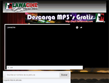 Tablet Screenshot of cine.lawalocos.com
